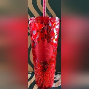 Starbucks 2023 Red Prism 24 Oz Cold Cup Tumbler. NWT.